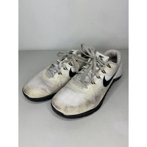 Nike Womens Shoes Size 7.5 Metcon 3 Athletic Training Lifting Sneakers White